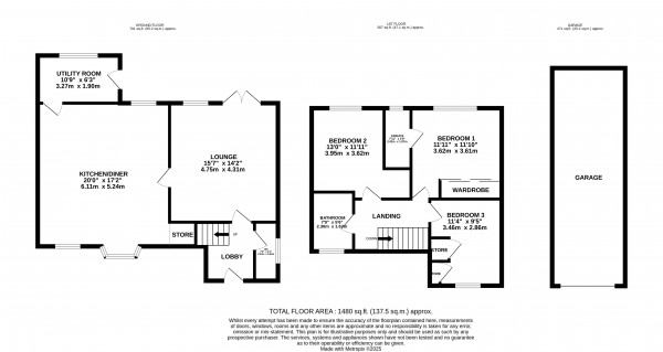 Floorplan for Broughton, North Lincolnshire