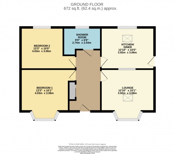 Floorplan for Wootton, North Lincolnshire