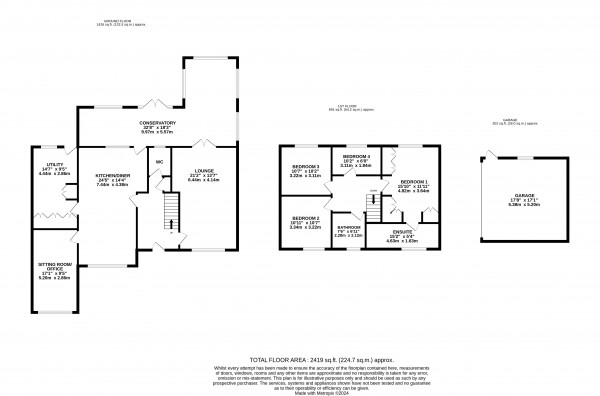 Floorplan for Holton Le Moor, Lincolnshire