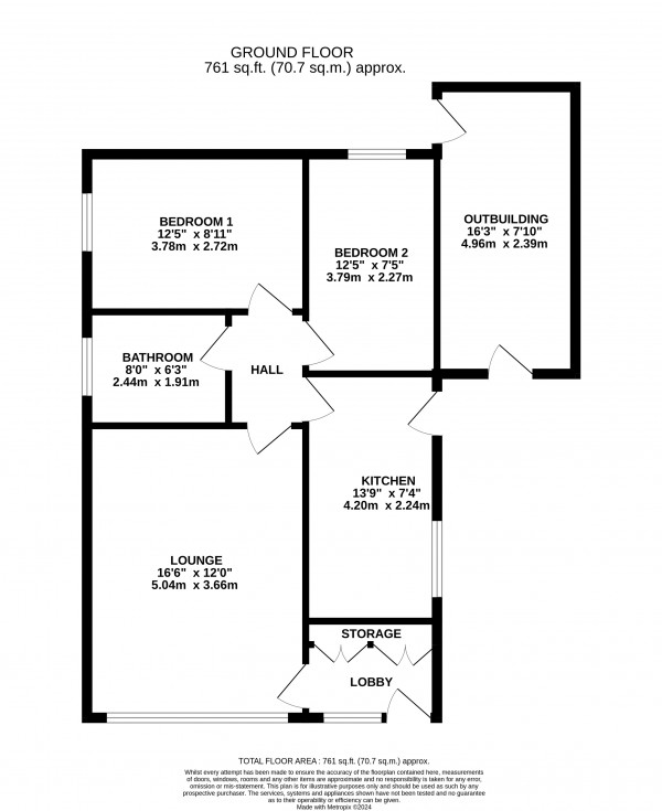 Floorplan for Brigg, North Lincolnshire