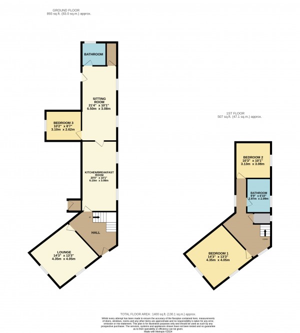 Floorplan for Brigg, North Lincolnshire