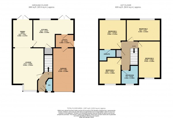 Floorplan for Scawby Brook, Brigg, North Lincolnshire