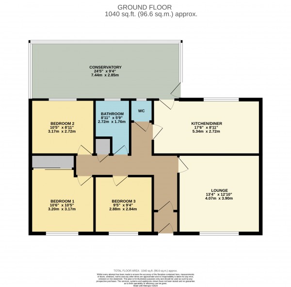 Floorplan for Brigg, North Lincolnshire