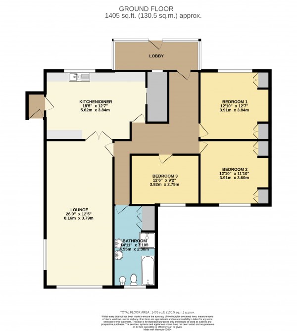 Floorplan for Brigg, North Lincolnshire