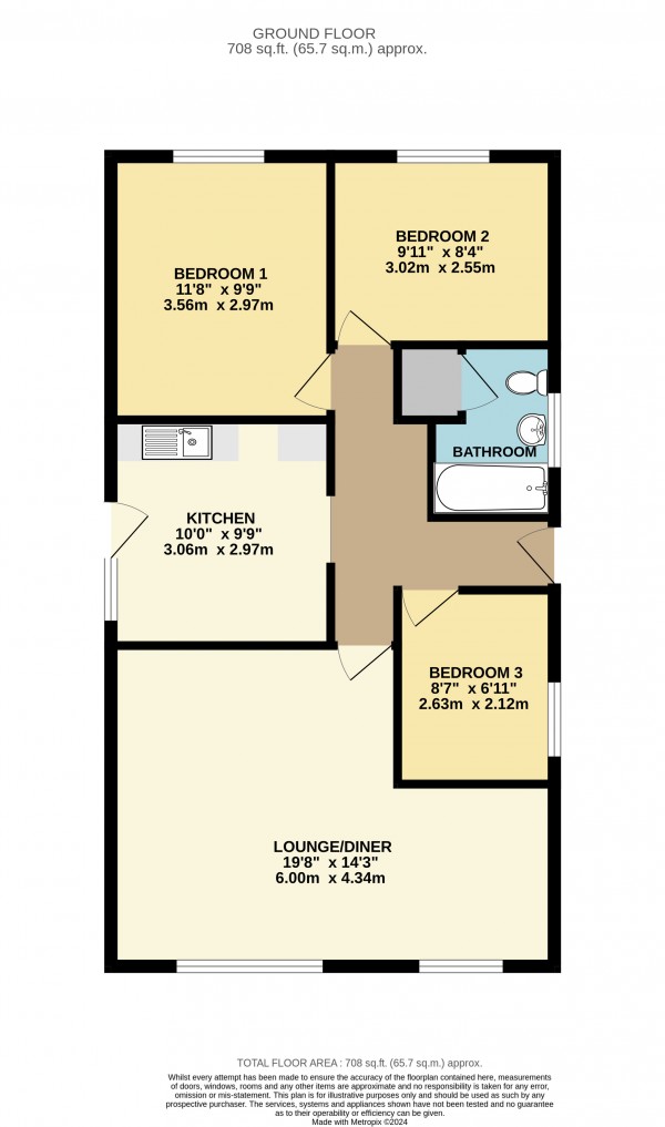 Floorplan for Broughton, North Lincolnshire