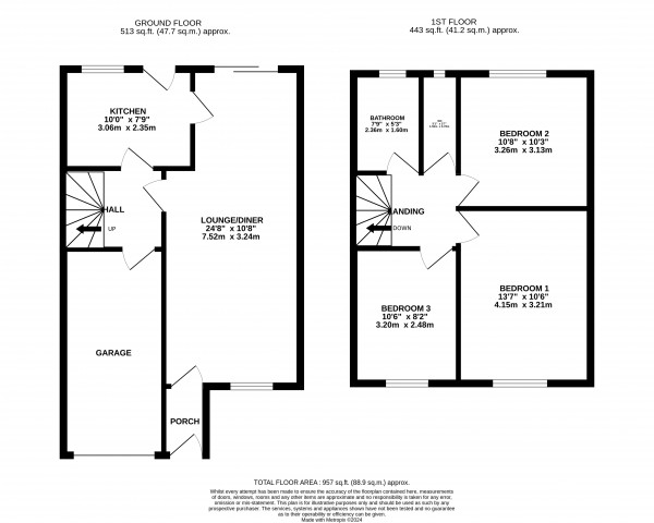 Floorplan for Broughton, North Lincolnshire