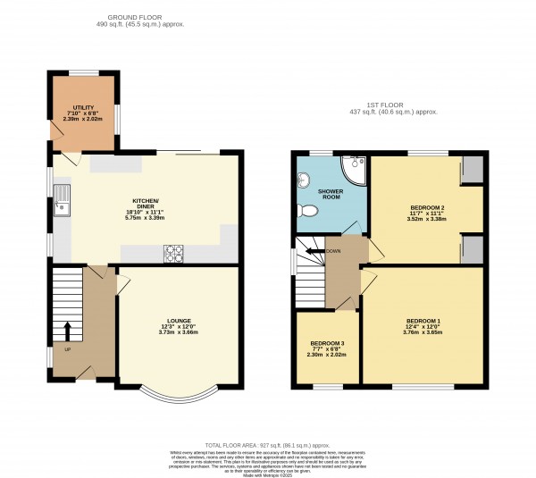 Floorplan for Broughton, North Lincolnshire