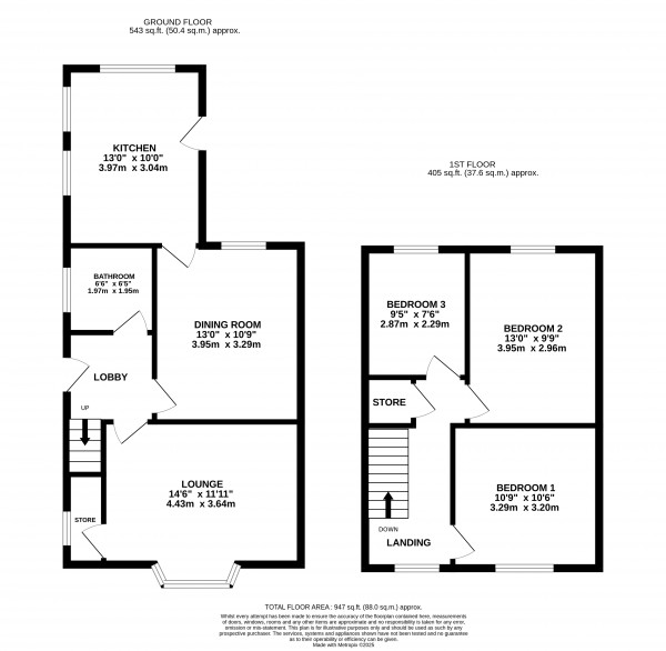 Floorplan for Kirton Lindsey