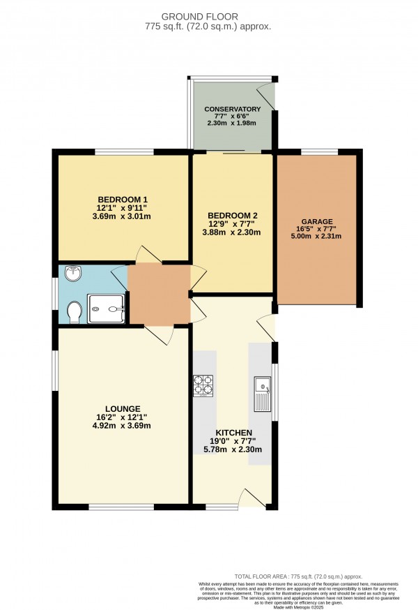 Floorplan for Brigg, North Lincolnshire