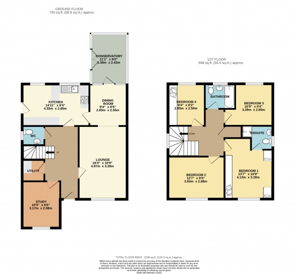 Floorplan for Brigg, North Lincolnshire