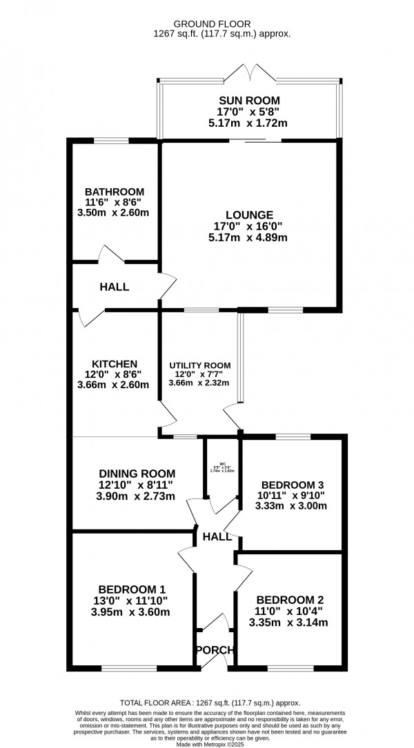 Floorplan for Broughton, Brigg