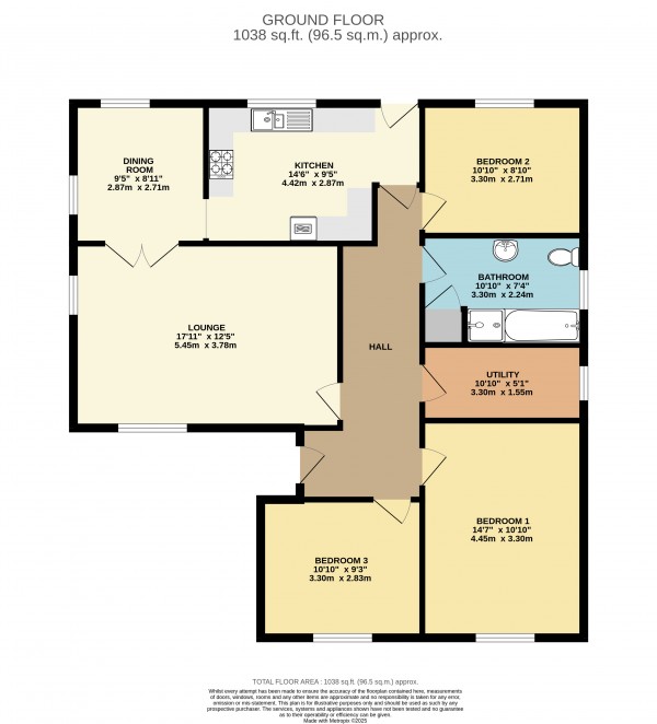 Floorplan for Hibaldstow