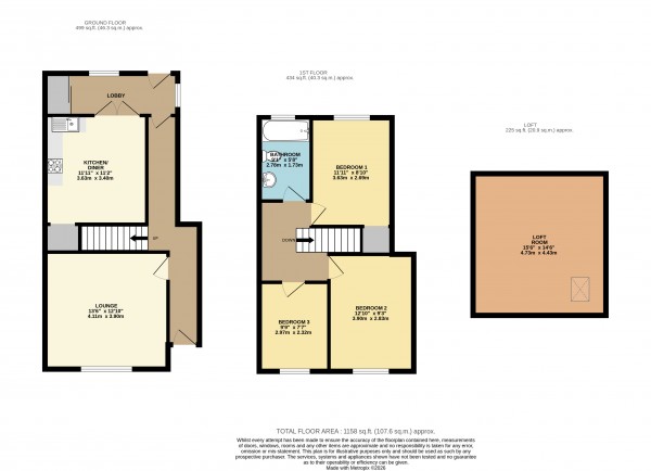 Floorplan for Scawby Brook, Brigg