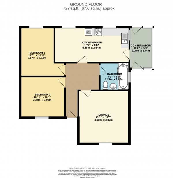 Floorplan for Hibaldstow