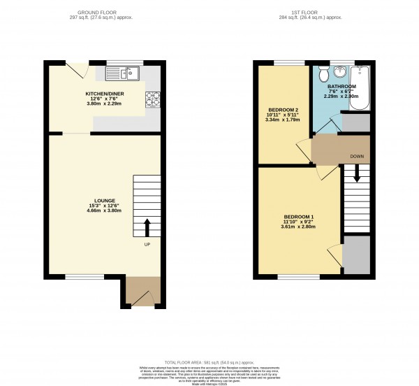 Floorplan for Caistor, Lincolnshire