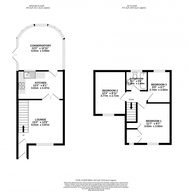 Floorplan for Broughton, North Lincolnshire