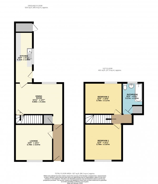 Floorplan for Brigg, North Lincolnshire