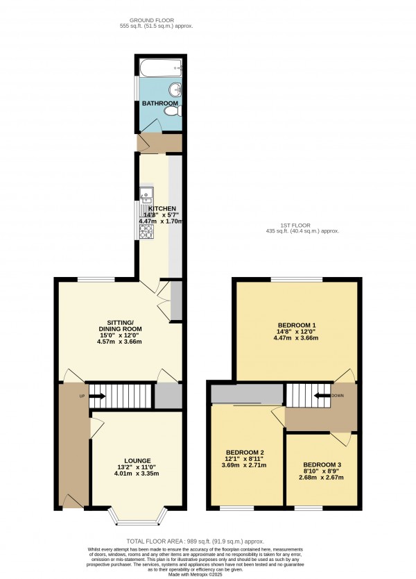 Floorplan for Barnetby, North Lincolnshire