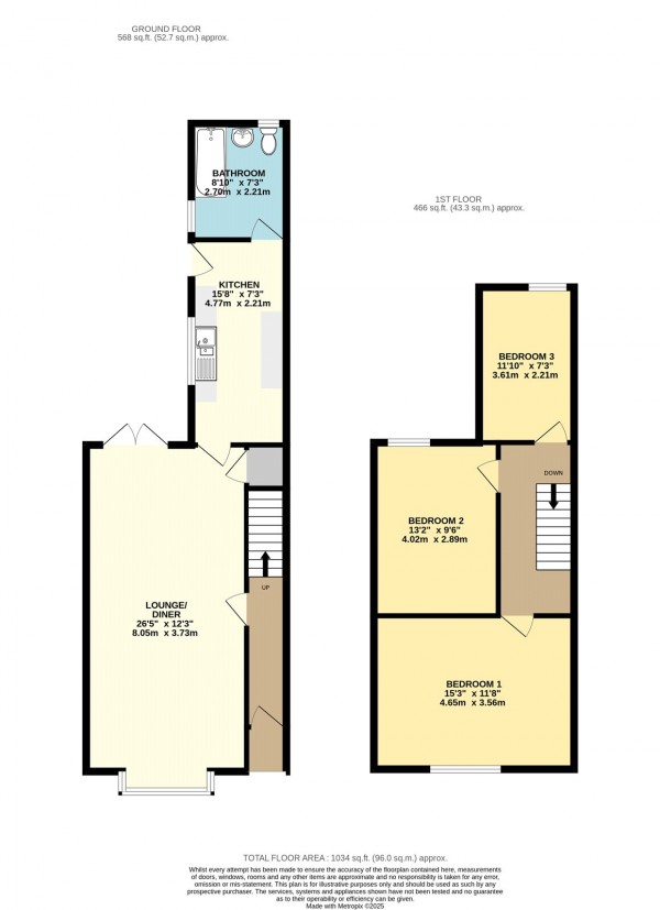 Floorplan for Barnetby, Lincolnshire