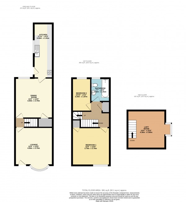 Floorplan for Brigg, North Lincolnshire
