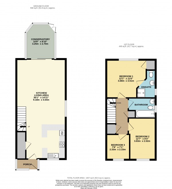 Floorplan for Brigg, North Lincolnshire