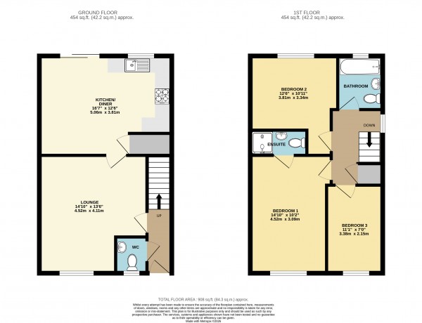 Floorplan for Caistor, Market Rasen