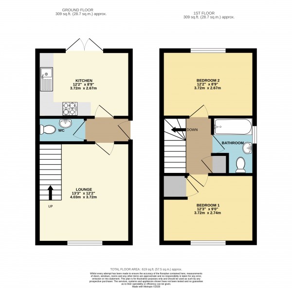 Floorplan for Brigg, North Lincolnshire