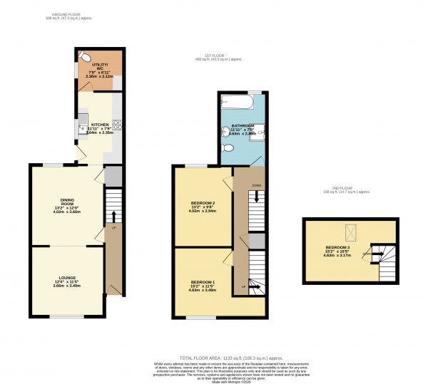 Floorplan for Barnetby, North Lincolnshire