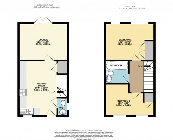 Floorplan for Brigg, North Lincolnshire