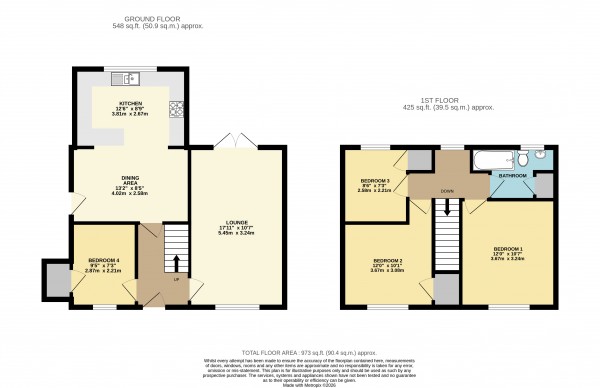 Floorplan for Barnetby, North Lincolnshire