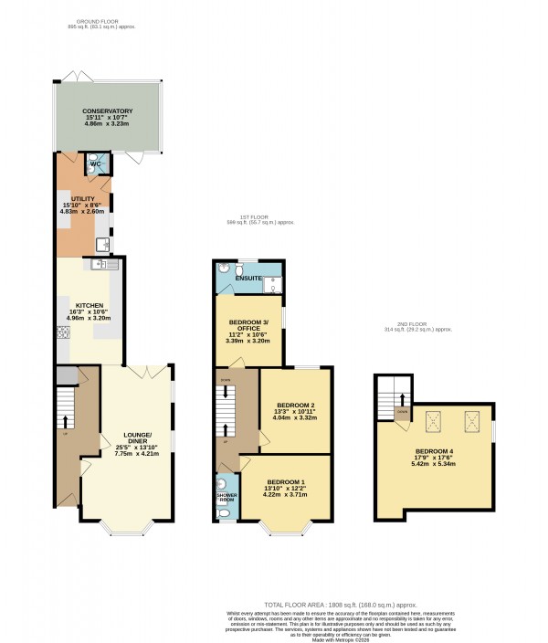 Floorplan for Kirton Lindsey, North Lincolnshire