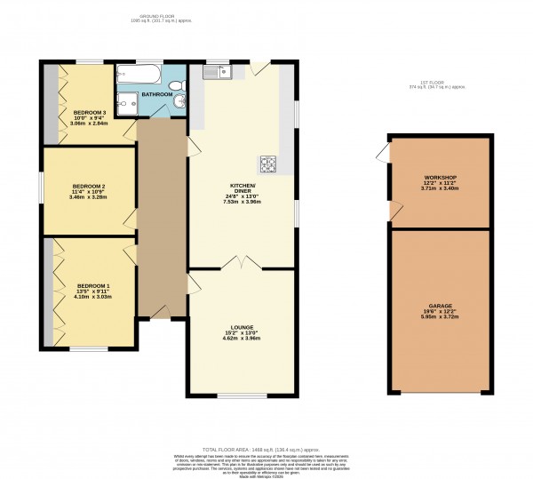 Floorplan for Broughton, North Lincolnshire