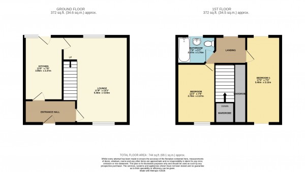 Floorplan for Kirton Lindsey, North Lincolnshire