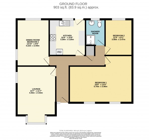 Floorplan for Cleethorpes, N E Lincs