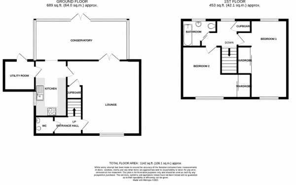 Floorplan for Kirton Lindsey, Lincolnshire