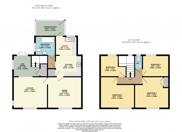 Floorplan for Howsham, Market Rasen