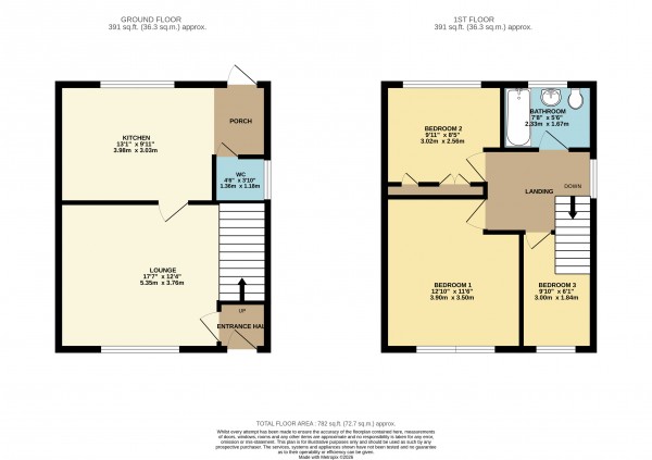 Floorplan for Scawby, Brigg