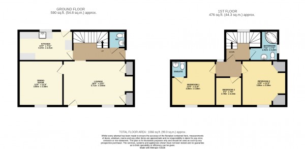 Floorplan for Hibaldstow, North Lincolnshire