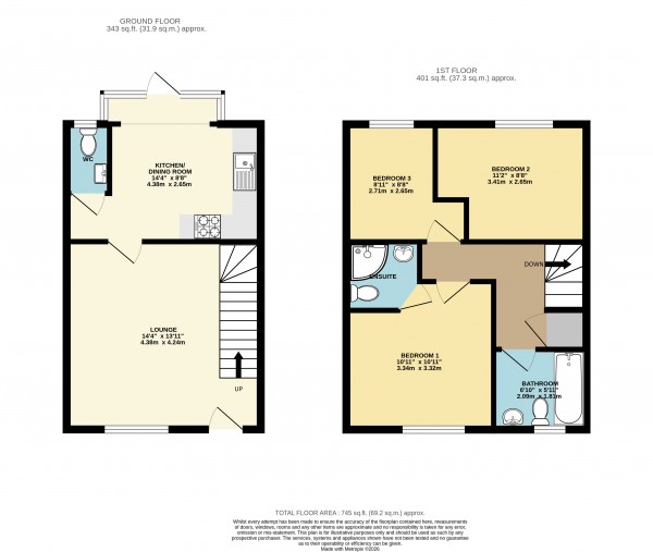 Floorplan for Brigg, North Lincolnshire
