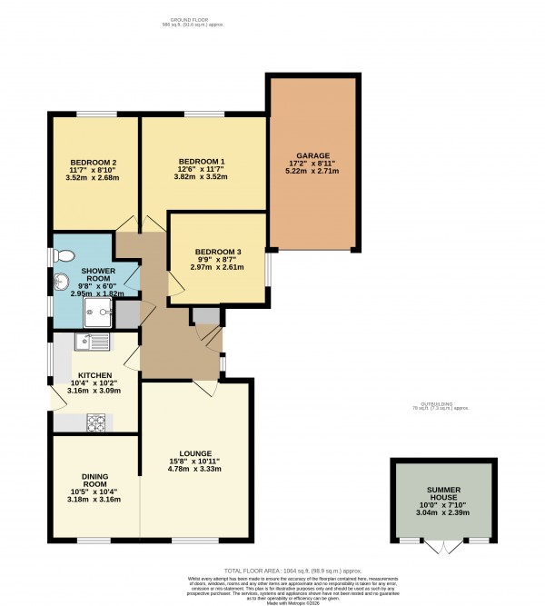 Floorplan for Brigg, North Lincolnshire