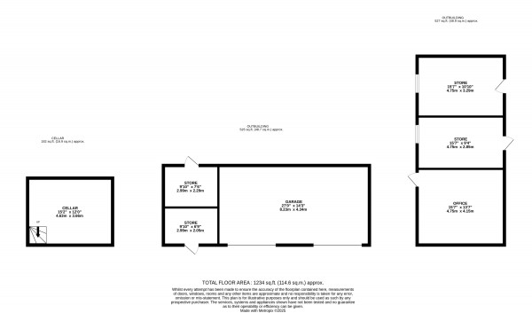 Floorplan for Laughton, Gainsborough, Lincolnshire
