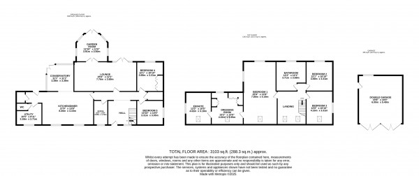 Floorplan for Messingham, Scunthorpe, Lincolnshire