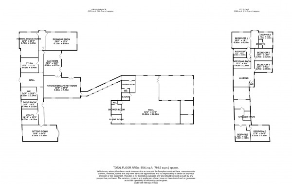 Floorplan for North Coates, Grimsby, N E Lincs