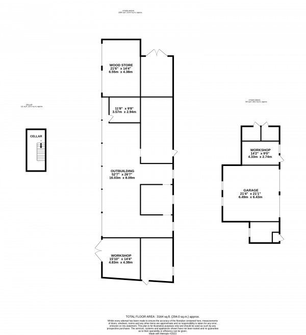 Floorplan for North Coates, Grimsby, N E Lincs