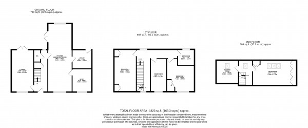Floorplan for Waltham, Grimsby, N.E Lincolnshire