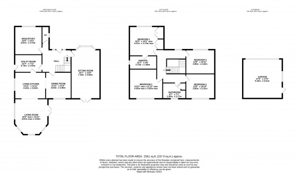 Floorplan for Cadney Road, Brigg, North Lincs