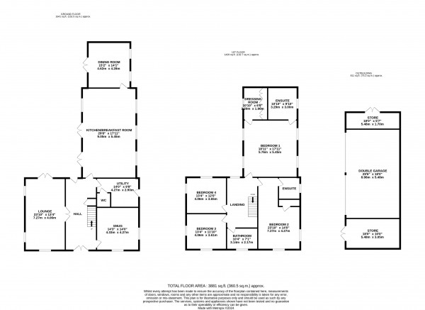 Floorplan for Owmby By Spital, Lincolnshire