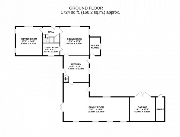 Floorplan for Grimoldby, Louth