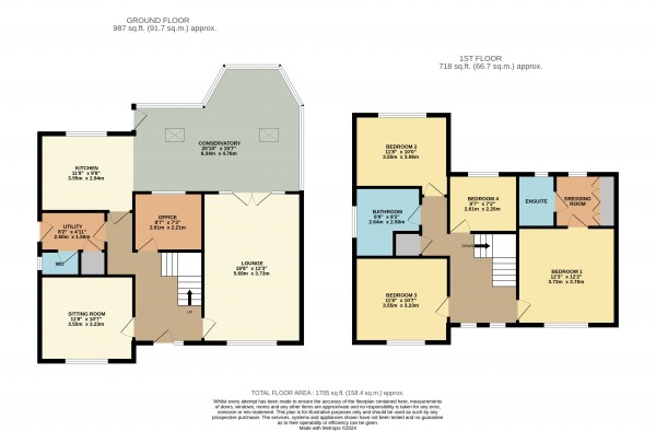 Floorplan for Elsham, North Lincolnshire