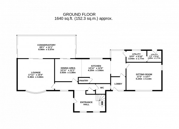 Floorplan for Walesby, Market Rasen, Lincolnshire